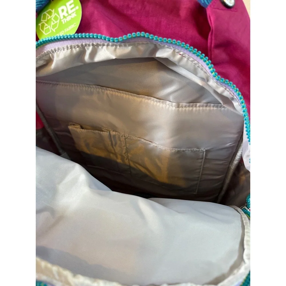 Kipling Micah Laptop Backpack Purple Fig WB KI9184 Recycled Lining NWT